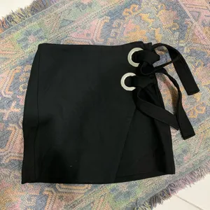 Zara women’s wrap skirt thumbnail 1
