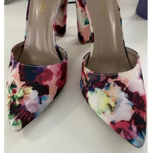 Dream Pairs Floral Pumps Coco Ankle‎ Strap Block Heel Coquette Cottagecore 8 thumbnail 2