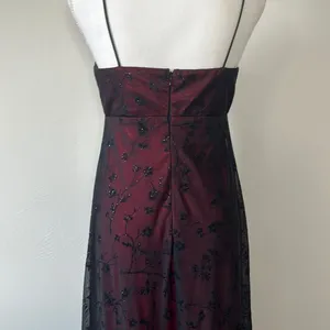 Vintage Gothic Gown Black Size 8 thumbnail 9