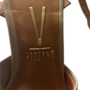Vizzano Women's Elegant Nude Heels Tan Size 8 thumbnail 2