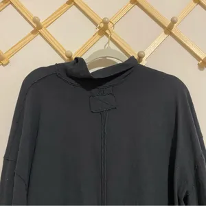 We the Free Navy Blue Long Sleeve Mock Neck Top size Medium thumbnail 8