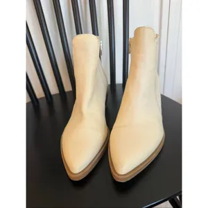 Dolce Vita Salome white point toe booties size 6 thumbnail 6