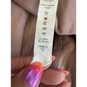 Lululemon Align High Rise Crop 23" Size 4 Dusty Mauve LW6BGLS Yoga Leggings thumbnail 8