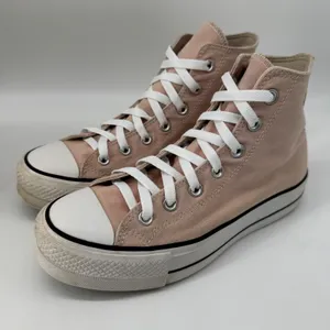 Converse Chuck Taylor All Star Platform High Top Women 8.5 Pink Bella Swan Indie thumbnail 1