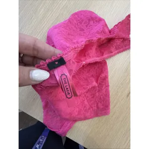 Victoria's Secret Y2k Lace Bodysuit Hot Pink Size Medium Xx 1361 thumbnail 5