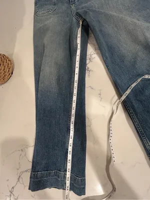 Anthropologie Pilcro The Skipper wide leg Jean Sz 26 thumbnail 6