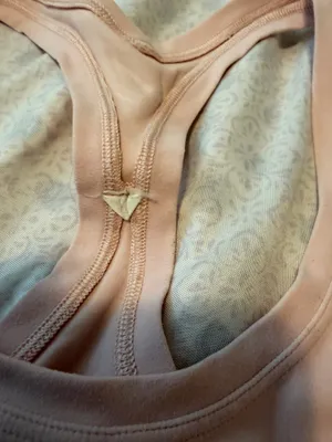 Lululemon light pink racer back tank top  thumbnail 8