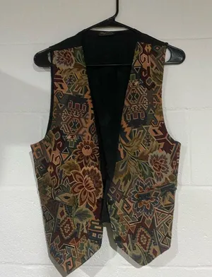 Vest western vintage fits medium thumbnail 1