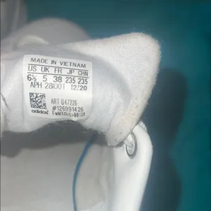 Adidas White and Green Stan Smith Sneakers thumbnail 6