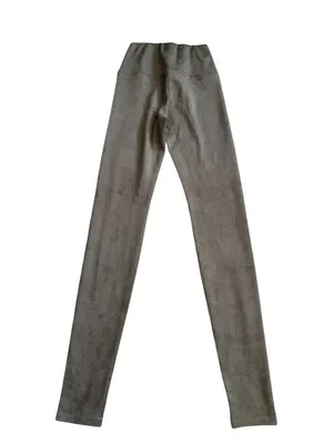 WILFRED FREE Taupe Faux Suede Leggings Size XS thumbnail 3