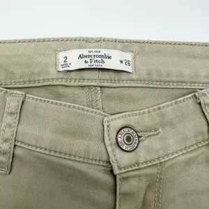 Abercrombie Fitch Women Pants 26 2 Skinny Beige‎ Twill Neutral Capsule Minimal thumbnail 5