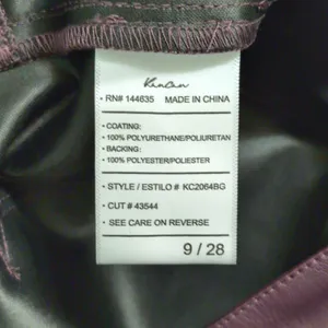 NWT KanCan Yoko Mid Rise Faux Leather Bootcut Pants Burgundy Flare Pants 9/28 thumbnail 7