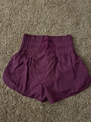 Free People purple  shorts thumbnail 3
