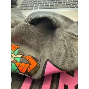 Bratz Class of 2001 Graphic Sweatpants Grey Acid Wash Joggers Small (G) thumbnail 4