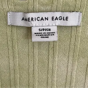 Women's Juniors American Eagle Tie Front Tie Dye Long Sleeve Top Size‎ Small thumbnail 5