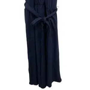 Ann Taylor Halter Midi Dress Keyhole Neckline Navy Small NEW #734 thumbnail 7