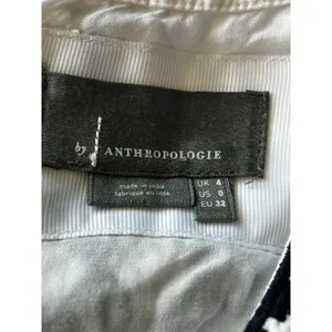 By Anthropologie embroidered sweetheart mini dress boho size 0 artsy thumbnail 4