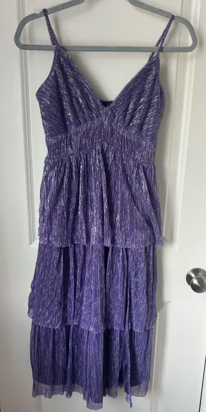 Midi Dress Purple thumbnail 2