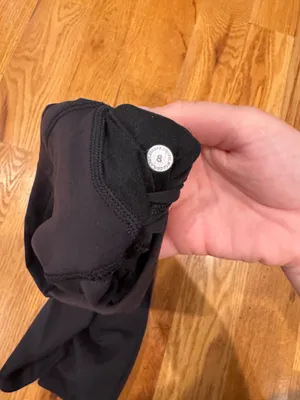 Women’s Lululemon Wunder Under Leggings 8 Black High-Rise thumbnail 3