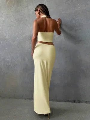 SHEIN halter top and skirt set thumbnail 2