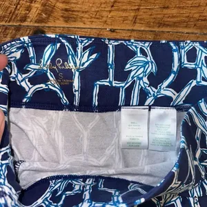 Lilly Pulitzer Brenna knit High Tide print A-line S skirt thumbnail 3