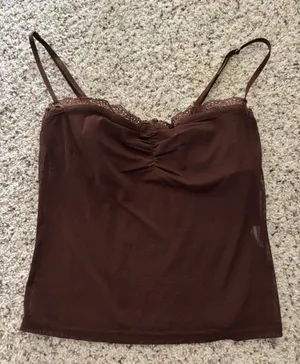 Edikted Underwire Lace Mesh Top thumbnail 1