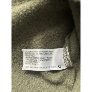 Wild Fable Womens Olive Green Cropped‎ Hoodie Raw Hem Pullover Sweatshirt Small thumbnail 6