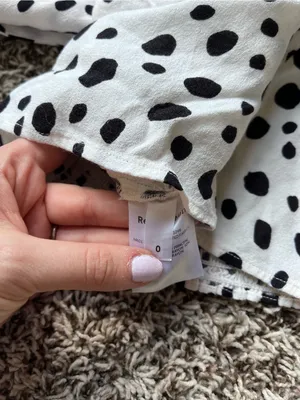 Reformation Polka Dot Long Sleeve Top thumbnail 9