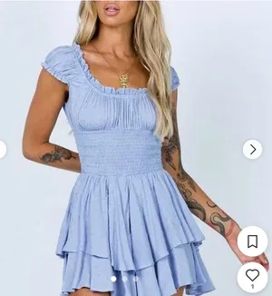 Princess Polly Mini Dress Blue thumbnail 1