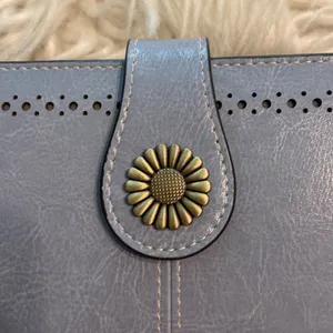 Women’s Wallet/ Wristlet BNWOT color light blue so many cards space see photos thumbnail 2