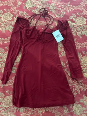 Princess Polly Dress Mini Red thumbnail 2