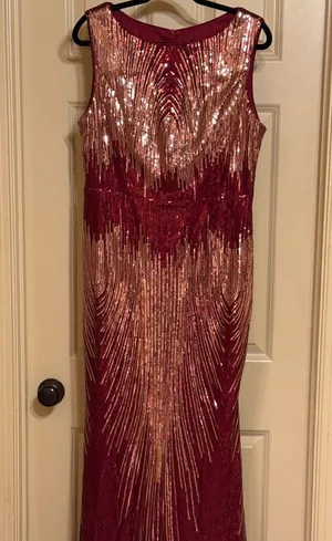 Long Sequin Dress thumbnail 6