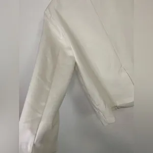 Lush Clothing Cream Blazer with Wooden Buttons size M thumbnail 6