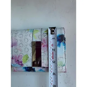 NWOT’s Guess Floral Print Wallet with Metal Clasp thumbnail 2