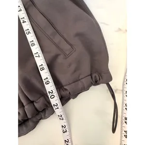 YPB Your Personal Best Womens‎ Gray Full Zip Cropped Jacket Mock Neck Medium thumbnail 8