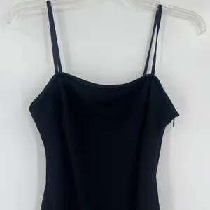 Vtg 90s Jones New York Asymmetric Dress Sz 6 LBD Slip Y2K Grunge Cocktail Hoco thumbnail 2