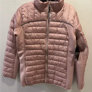 Big Chill Women's Packable Puffer Pink Jacket Mid weight , Sizes M Size M thumbnail 1