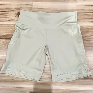 Litletics Tan Biker Shorts Women’s Medium thumbnail 1