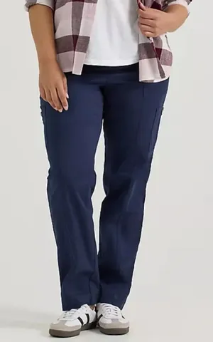 Lee Ultra Lux Comfort With Flex-To-Go Loose Utility Pant (Plus), 20w, Nwt thumbnail 1
