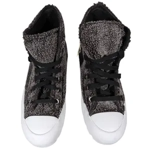 Converse Chuck Taylor All Star‎ Lugged Winter High Top Furry Knit Sneakers 7 thumbnail 3