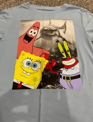 Spongebob Shirt 🧽 Blue thumbnail 2