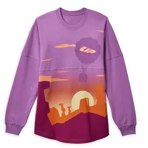 NWT Disney Parks Pixar Paradise Falls Up Spirit Jersey M thumbnail 1