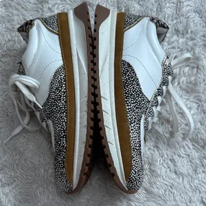 Madewell Deer Patterned Athletic Leather Cowhair Sneakers Pinterest thumbnail 4