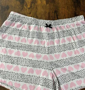 Cynthia Rowley Pajama Shorts Hearts Polka dot thumbnail 2