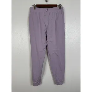 Nike Yoga Luxe Fleece Joggers Lavender Purple Sweatpants DN0936-530 Medium thumbnail 2
