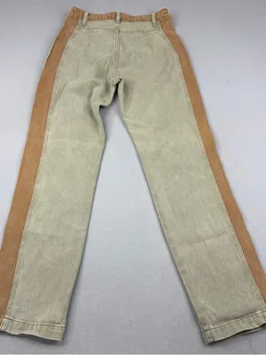 Everyday Chic Take The Streets Pants XS Olive Taupe Colorblock Utility NWT thumbnail 3