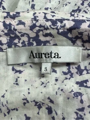Anthropologie Aureta. Studio Printed Button Down Top Blouse Women’s Small thumbnail 3