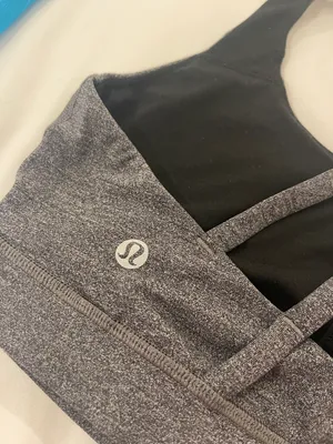 Lululemon Gray Sports Bra thumbnail 2