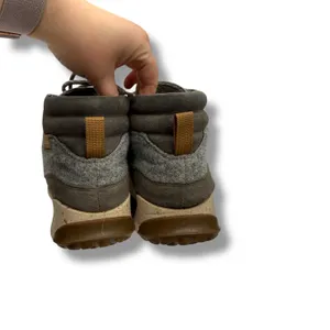 Chaco Borealis Ledge Waterproof Boots Women's 10‎ Gray Wool Suede Winter thumbnail 7