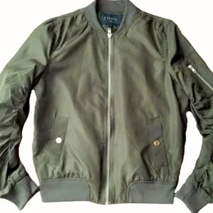 INSO Green Bomber Jacket Size M thumbnail 1